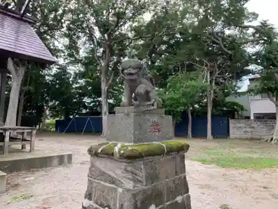 熊野神社の狛犬