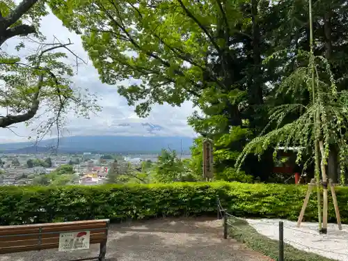 新倉富士浅間神社の景色