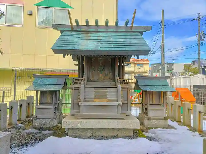 柳島神社の本殿・本堂