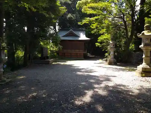 阿伎留神社の本殿・本堂