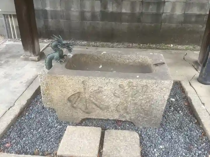 法華寺の手水舎