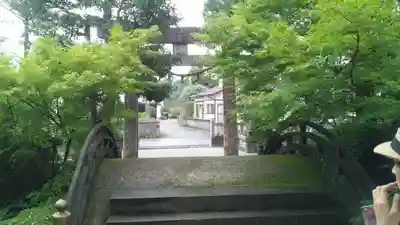 黒髪神社の鳥居