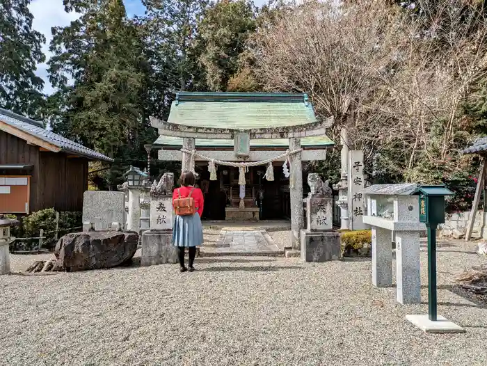 五社神社の鳥居