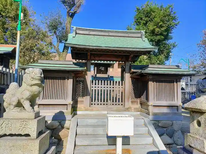 八幡社(花常八幡神社)の末社・摂社