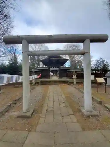 精忠神社の鳥居