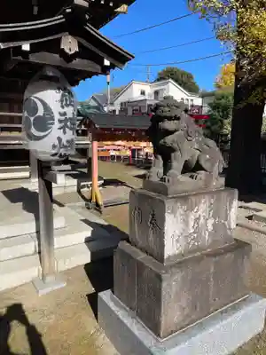 白山神社の狛犬