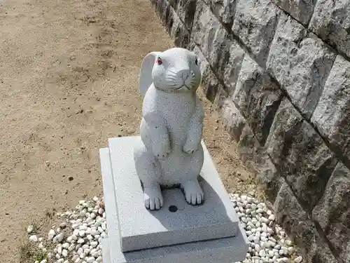 三輪神社の狛犬