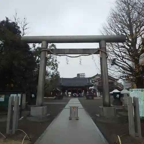 浅草神社の鳥居