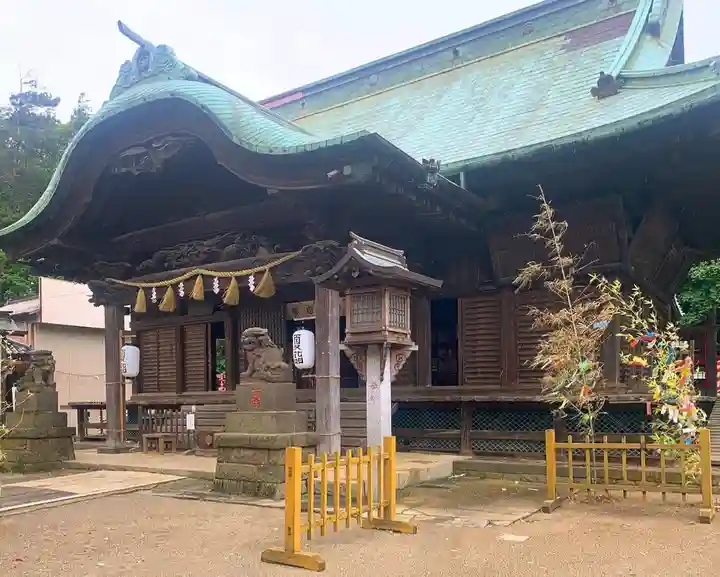 下総国三山 二宮神社の本殿・本堂