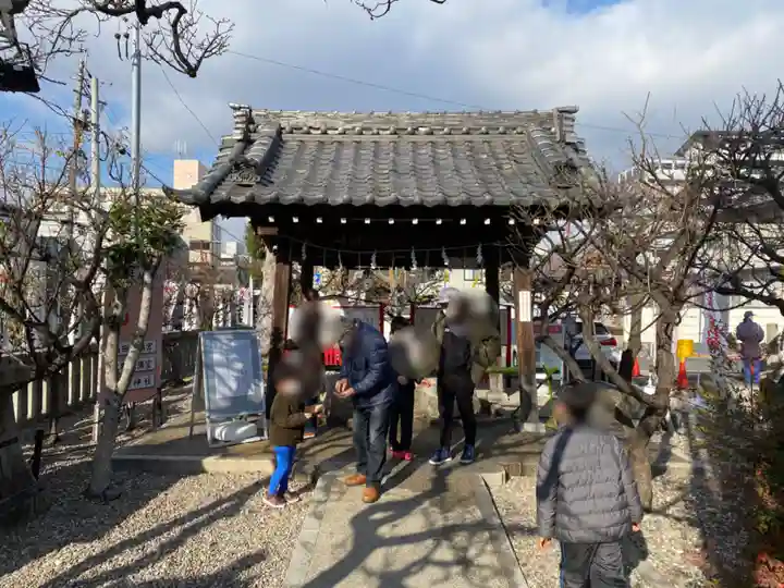 山田天満宮の山門・神門