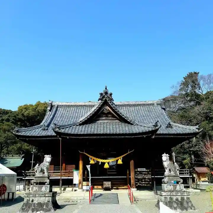 牟呂八幡宮の本殿・本堂