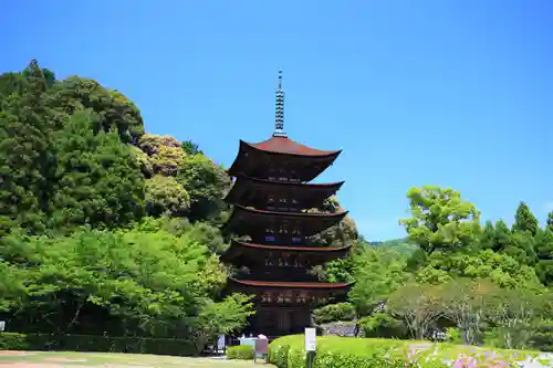 瑠璃光寺の塔