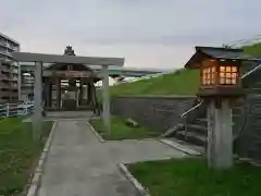 秋葉社の鳥居