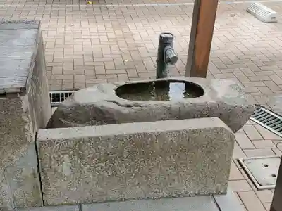 徳井神社の手水舎
