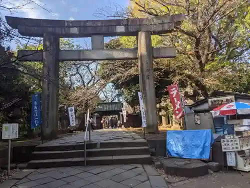 上野東照宮の鳥居