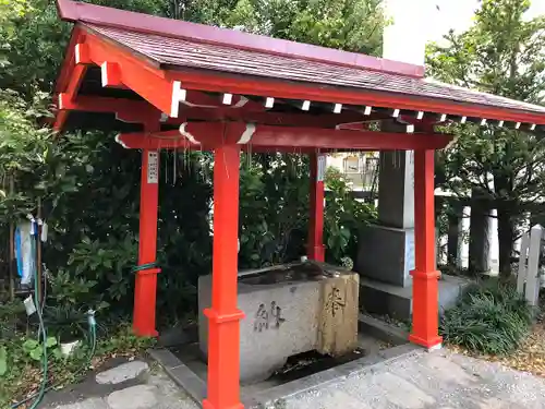 函館厳島神社の手水舎