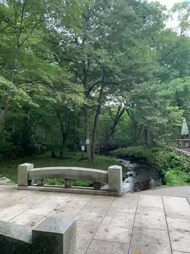 戸隠神社奥社の庭園