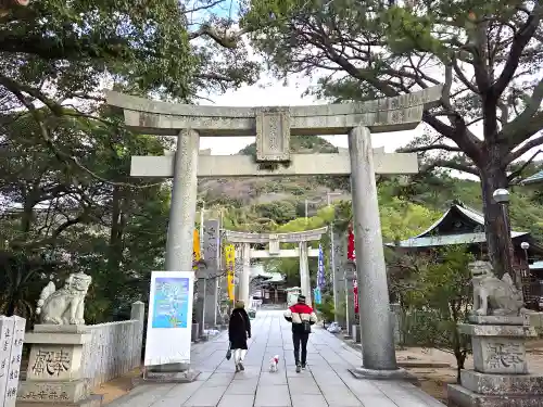 宮地嶽神社の鳥居