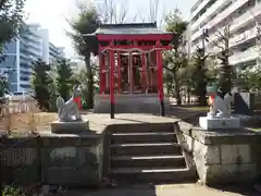 三町稲荷神社の鳥居