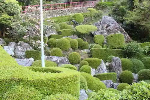 神峯寺の庭園