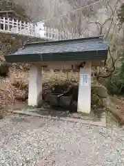 戸隠神社奥社の手水