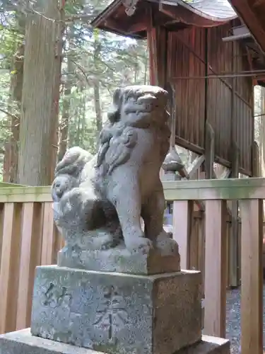 原野八幡宮の狛犬