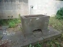 神山氷川神社の手水