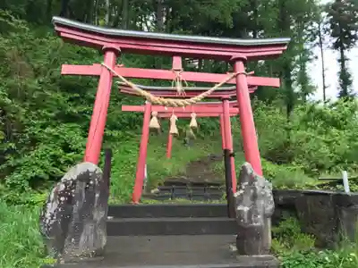 蒼前神社の鳥居