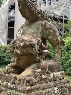 松江城山稲荷神社の狛犬