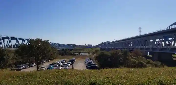 小向三輪神社の周辺