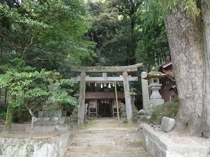 赤岩神社の鳥居