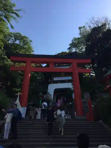 江島神社の鳥居