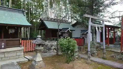 粟田神社の末社・摂社