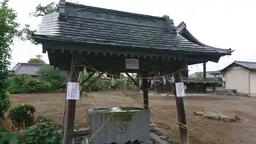 氷川八幡神社の手水