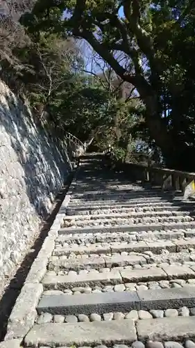 久能山東照宮の景色