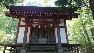 稲荷社（忍野八海　出口池）の本殿・本堂