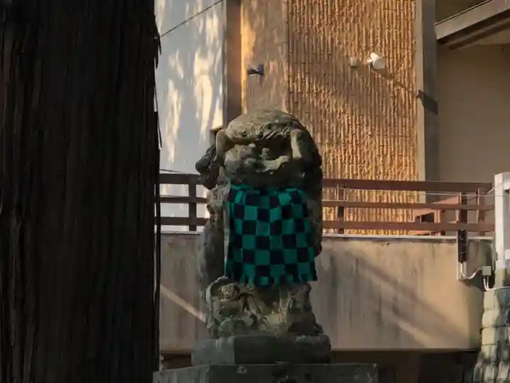 大麻比古神社の狛犬