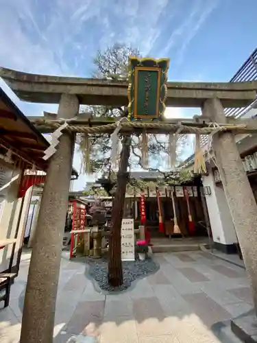 市比賣神社の鳥居