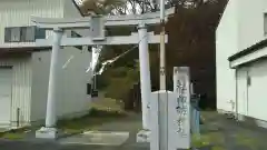 諏訪神社の鳥居