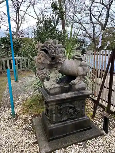 児玉神社の狛犬