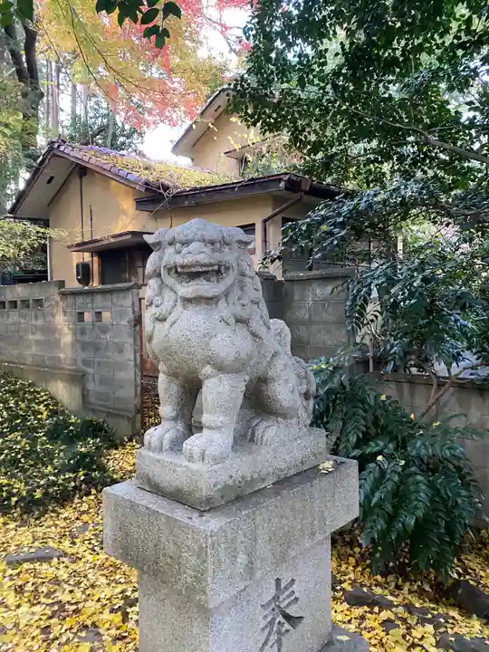 青葉神社の狛犬