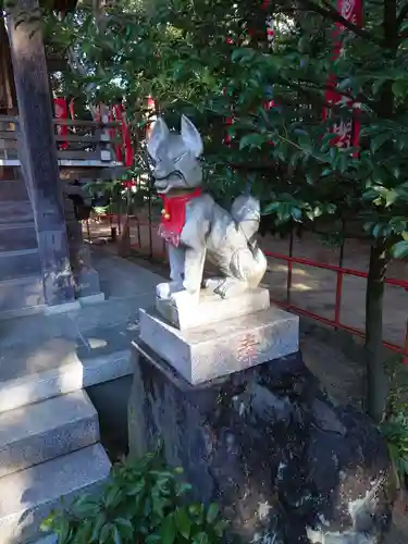 進雄神社の狛犬