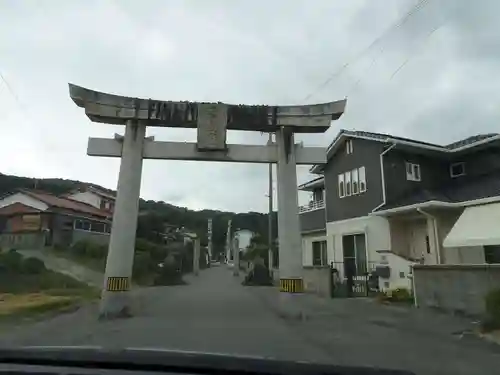 撃鼓神社の鳥居