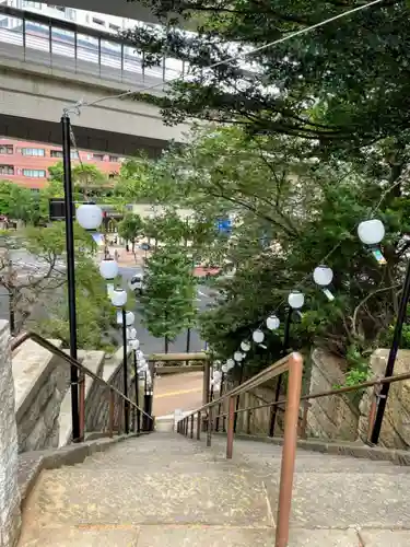 上目黒氷川神社の景色