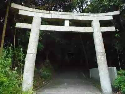大山八幡大神社の鳥居