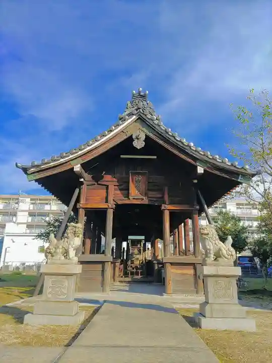 神明社の本殿・本堂