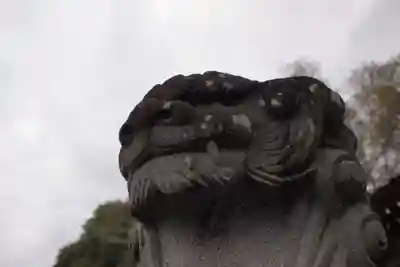 山八幡神社の狛犬