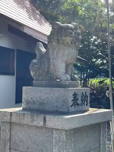 富武士神社の狛犬