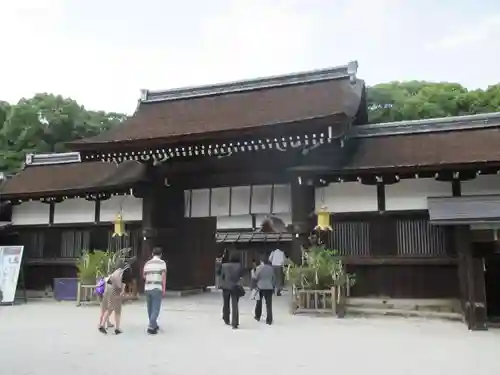 賀茂御祖神社（下鴨神社）の山門・神門