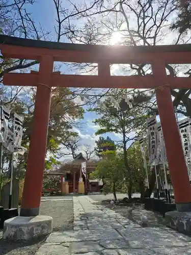 旗上弁財天社の鳥居